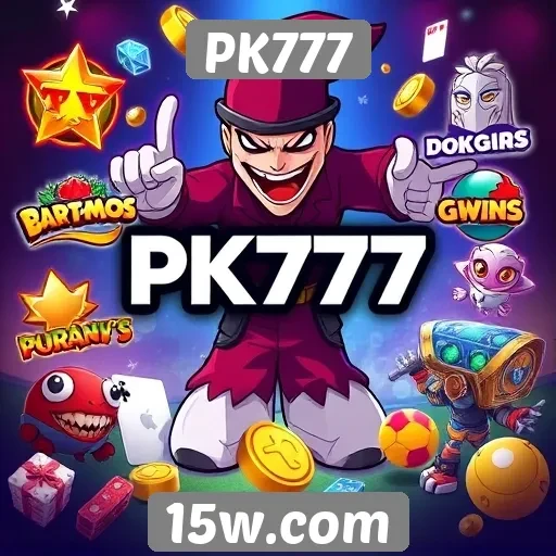 Diversidade de jogos oferecidos pelo PK777